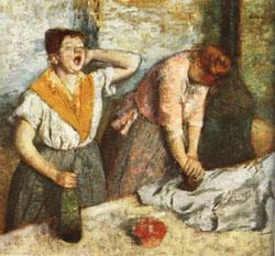 Edgar Degas The Laundresses